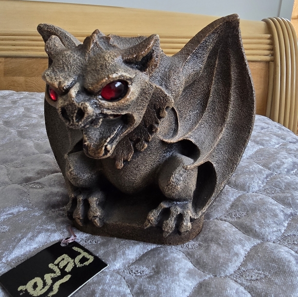 Windstone Editions Vampire Bat Gargoyle RARE - Picture 1 of 5